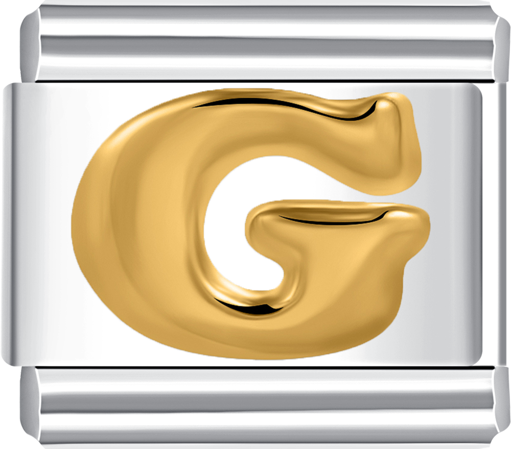 Featuring a bold letter G design on durable stainless steel.