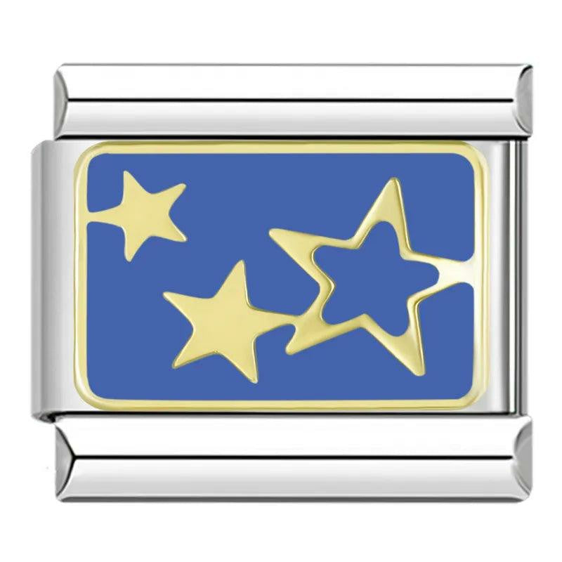 Gold Stars In The Sky, On Silver