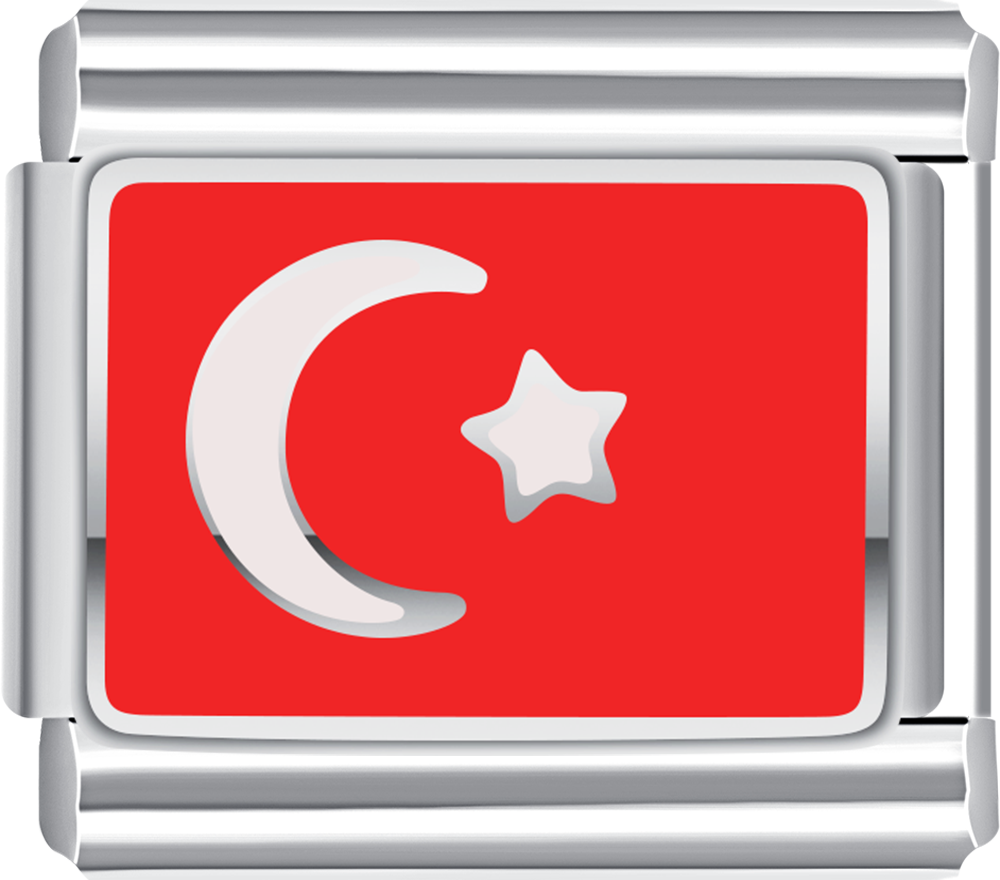 turkey flag italian charm bracelet personalized charms for charm bracelets