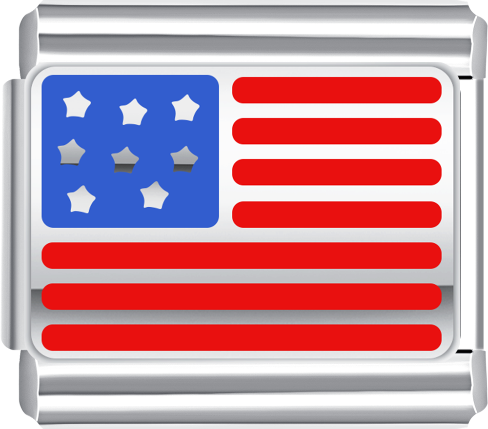 united states flag italian charm bracelet personalized charms for charm bracelets