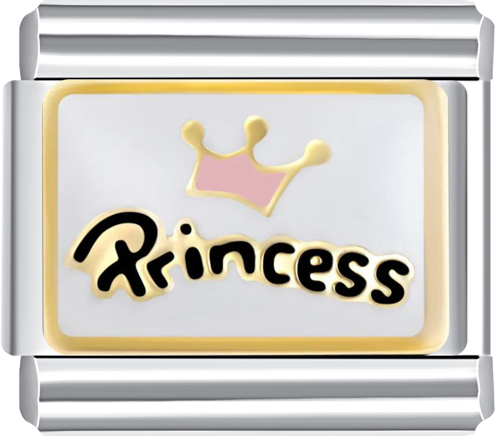 princess italian charm bracelet for women personalized bracelets for girlfriend