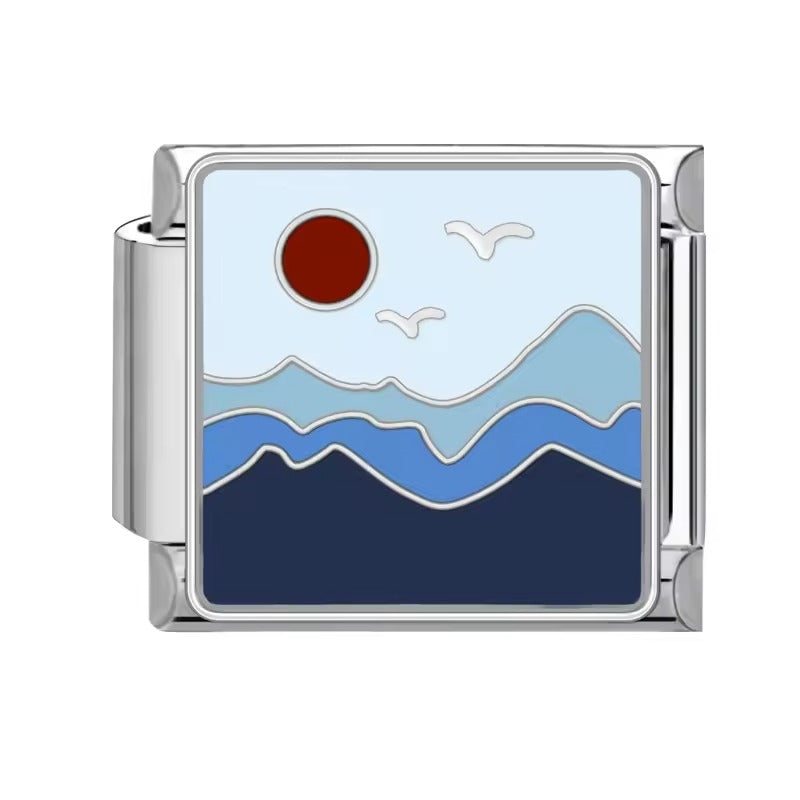 Die Sonne, Möwen, Ozean