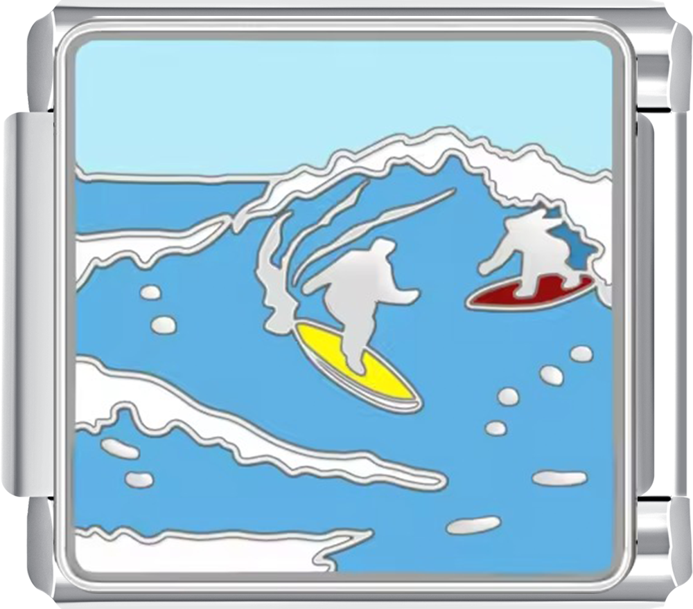 For wave chasers and surf lovers ¨C the Surfing bracelet is durable, waterproof, and hypoallergenic.