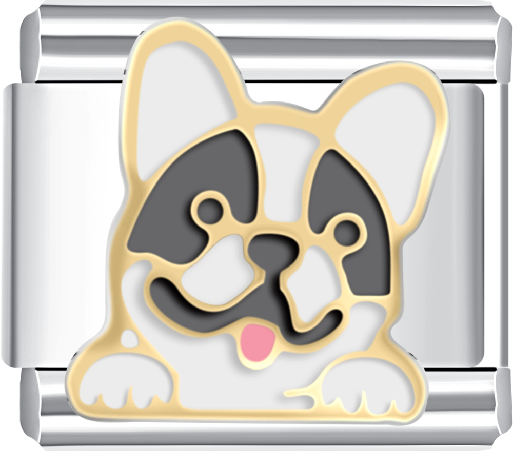 Trendy French bulldog charm with sass. Make your bracelet stand out. Free shipping & deals inside.