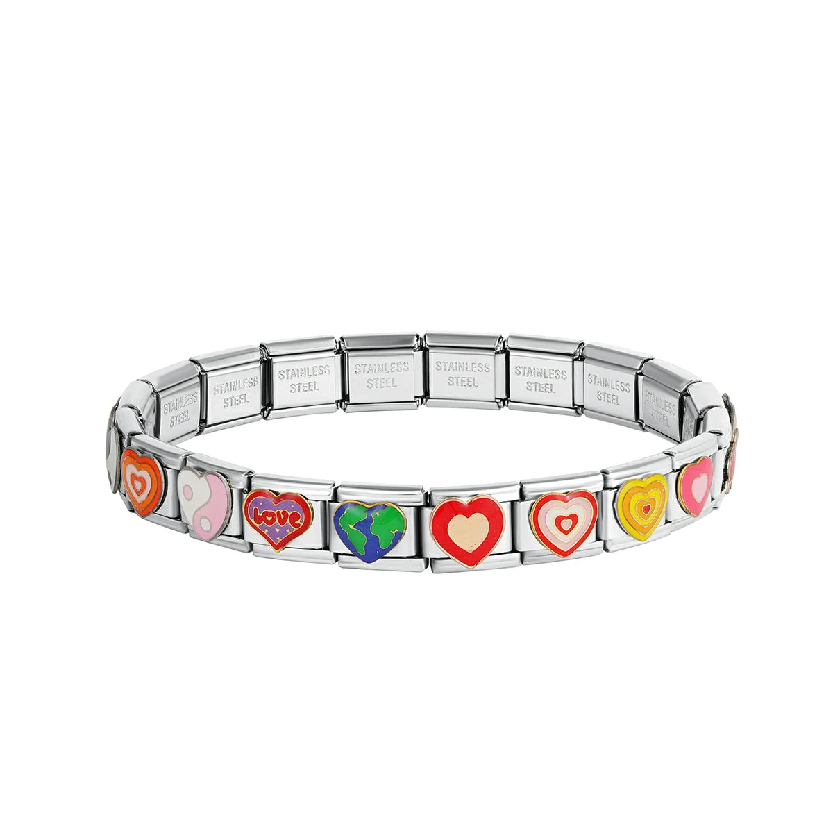 Black Piece With Gold Heart