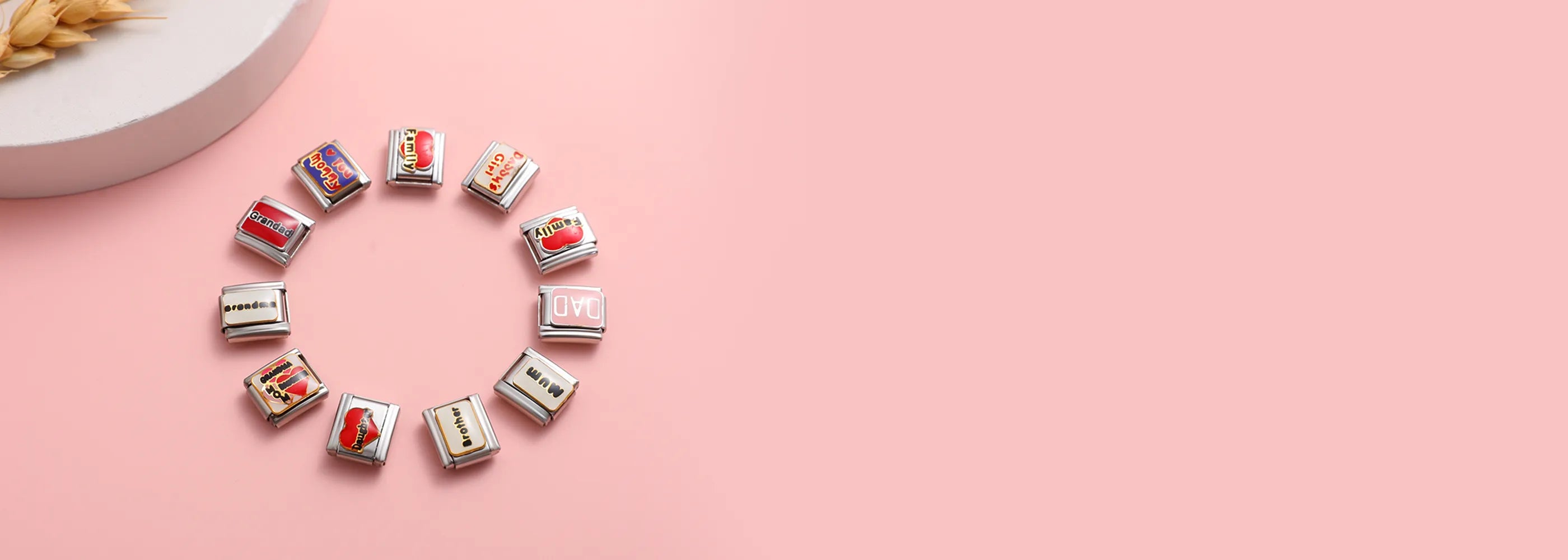 personalized bracelets for family charms italian charm bracelet