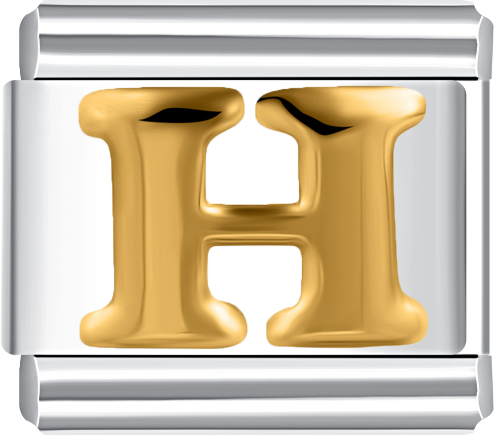Featuring a stylish letter H design on durable stainless steel.