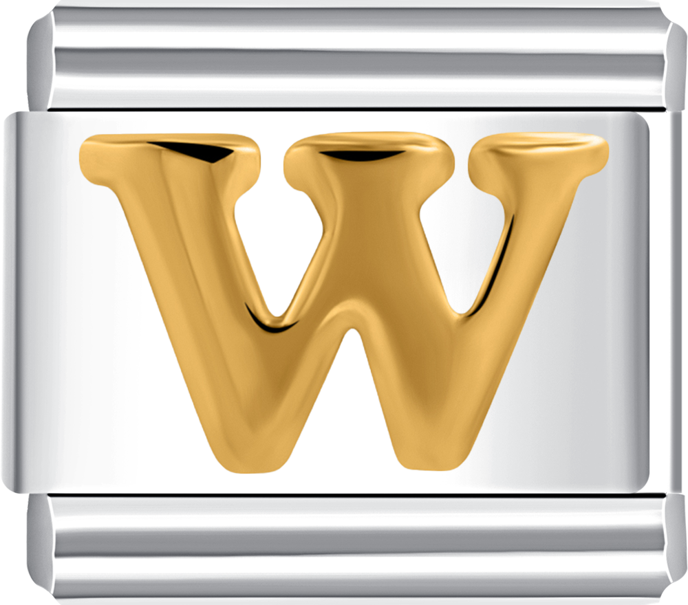 Featuring a stylish letter W design on durable stainless steel.