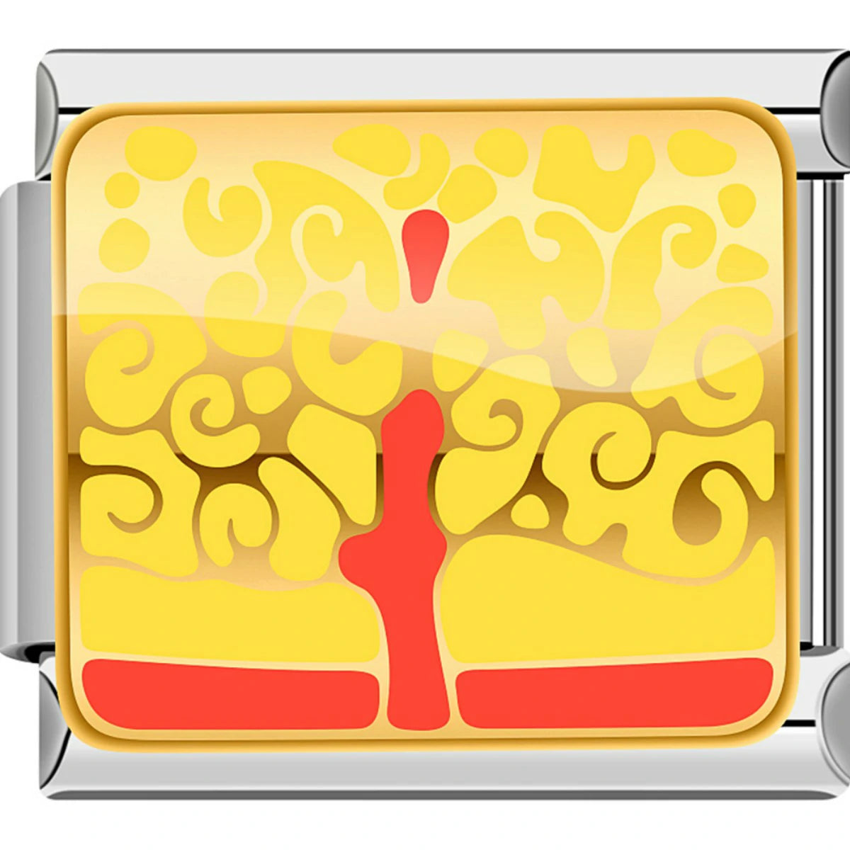 Tree Of Life In Gold And Red