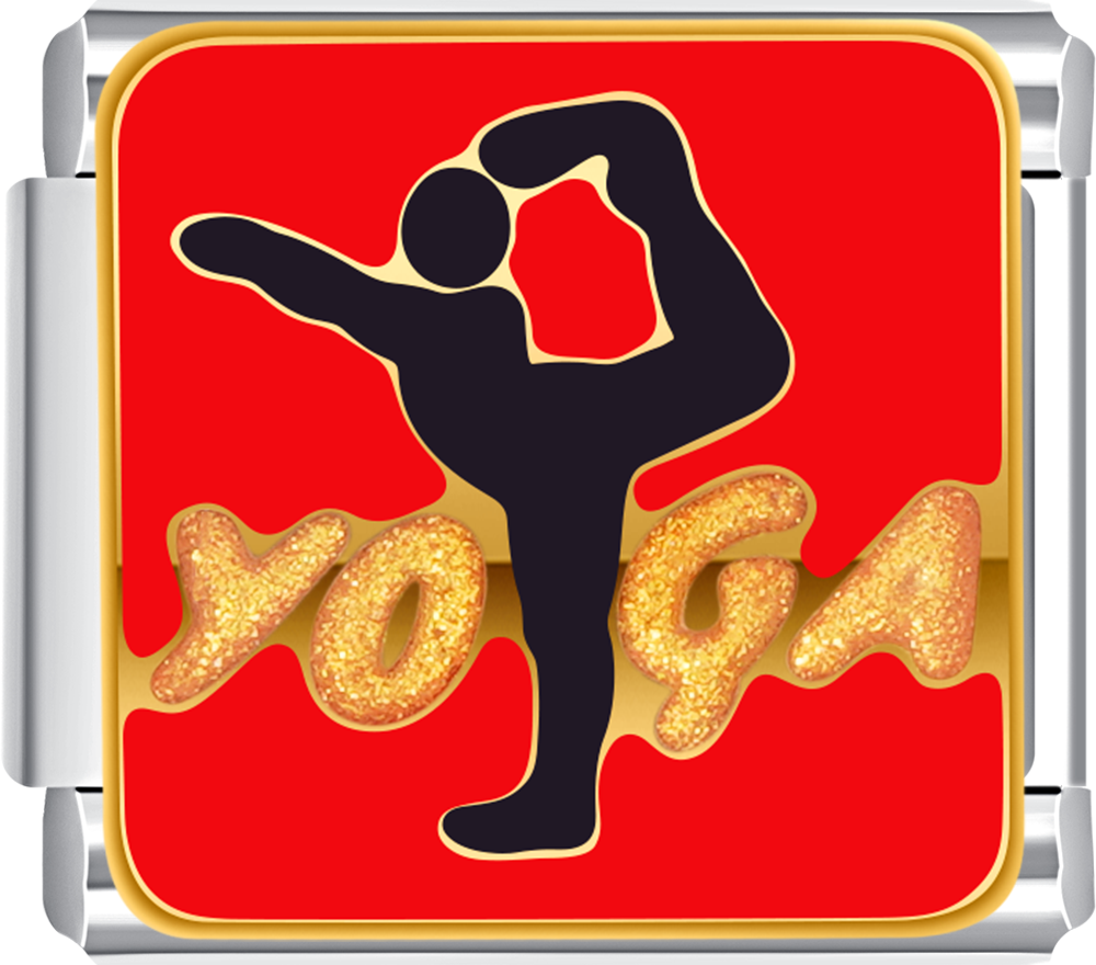 yoga italian charm bracelet personalized bracelets for women