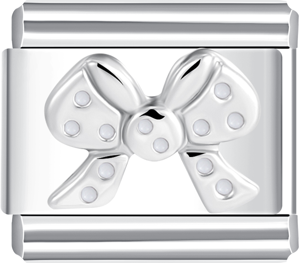 silver bowknot italian charm bracelet
personalized bracelets for women