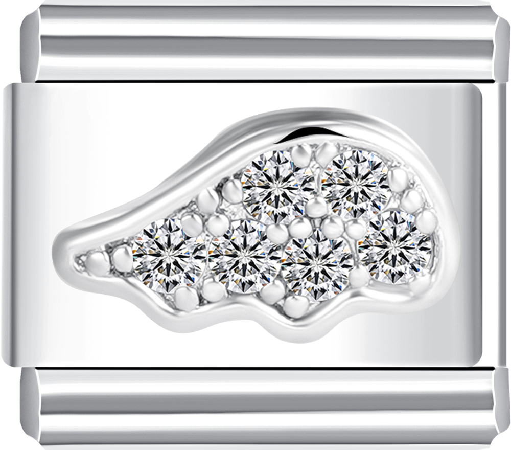 angel wing italian charm bracelet personalized charms for charm bracelets