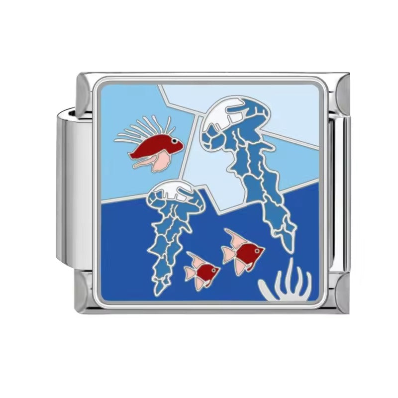 Coral, Jellyfish, Fish
