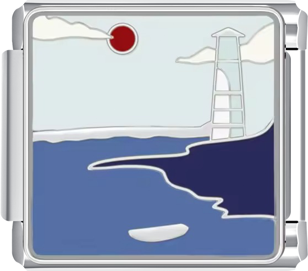 Inspired by tranquil harbors, the Gulf, Port bracelet offers minimalist coastal vibes with waterproof and skin-friendly design.