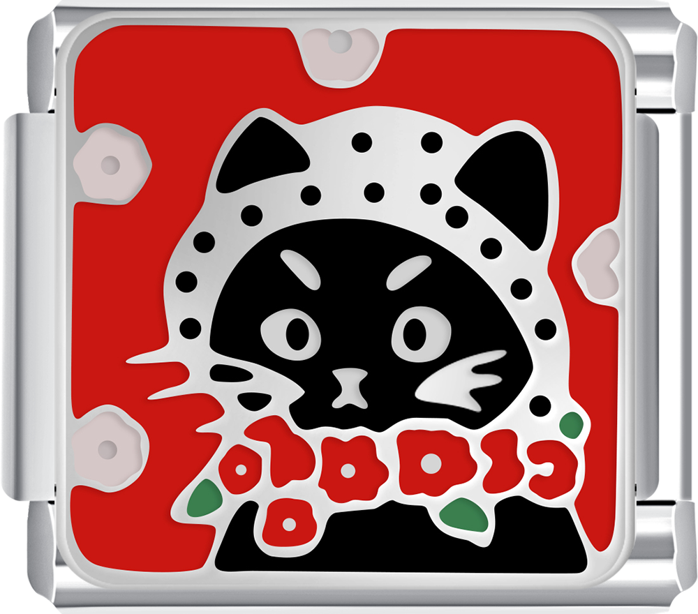 Spotted Kitty italian charm bracelet for women personalized charms for charm bracelets