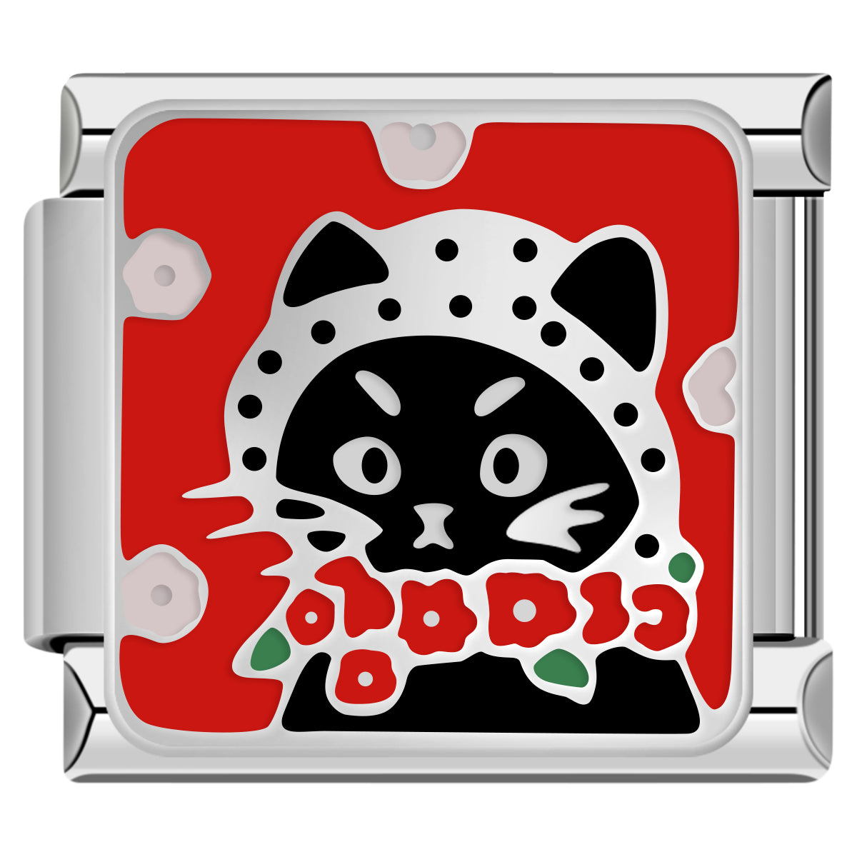Spotted Kitty italian charm bracelet for women personalized charms for charm bracelets