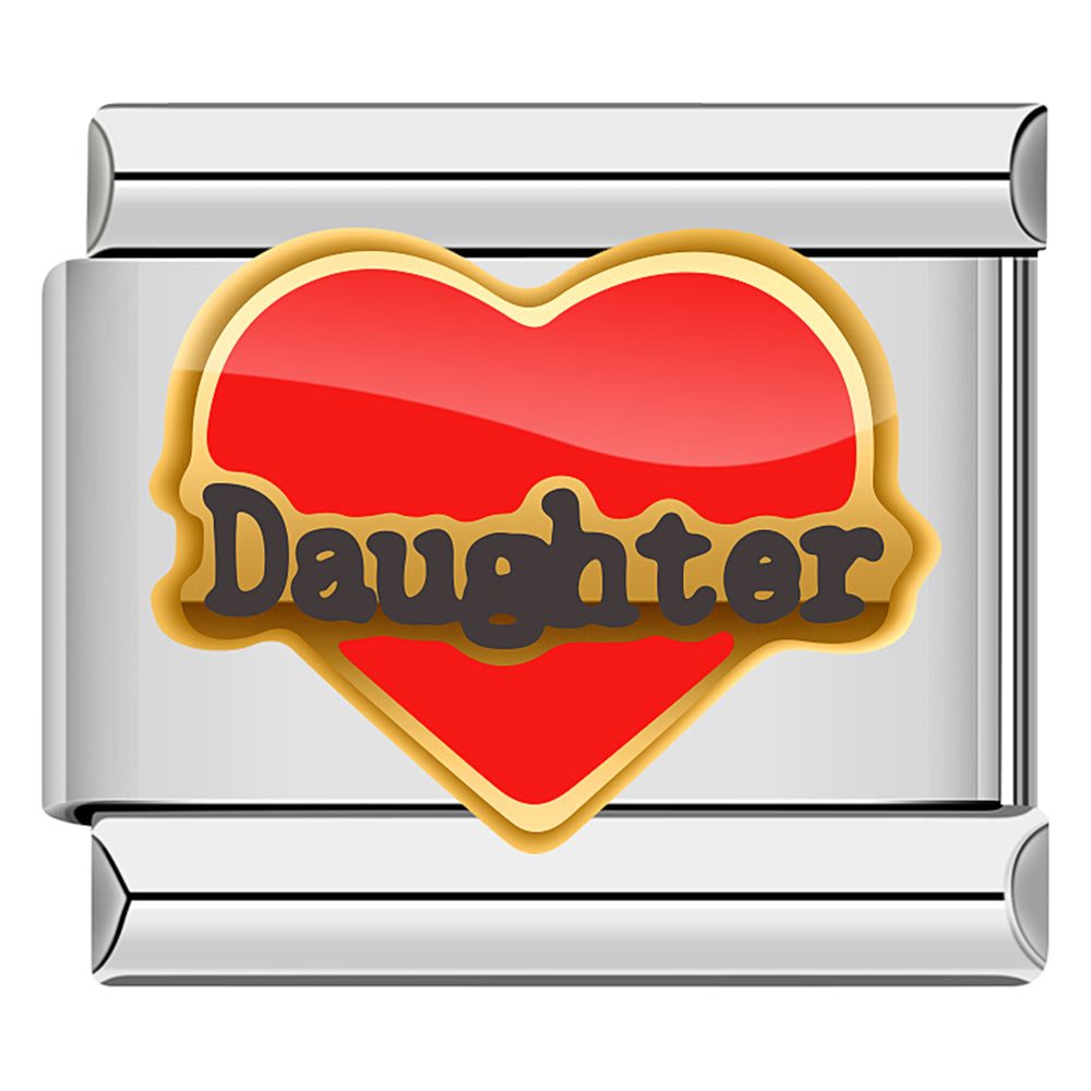 daughter italian charm bracelet personalized bracelets for family